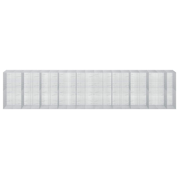 Gabioni, jossa 3,5 mm langat ja 5x5 cm verkko 950x100x200 cm