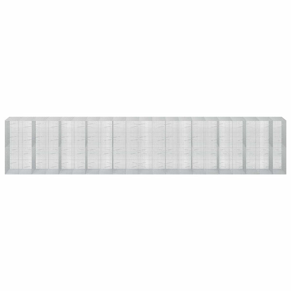 Gabioni, jossa 3,5 mm langat ja 5x5 cm verkko 1050x100x200 cm