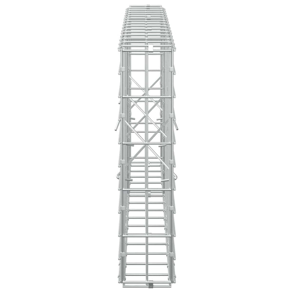 Gabion 3,5 mm Langasta ja 5x10 cm Verkkosta 150x10x50 cm