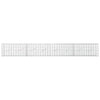 Gabion 3,5 mm Langasta ja 5x10 cm Verkkosta 400x10x50 cm