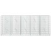 Gabion 3,5 mm Langasta ja 5x10 cm Verkkosta 250x10x100 cm