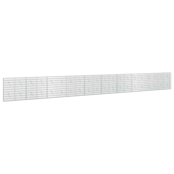 Gabion 3,5 mm Langasta ja 5x10 cm Verkkosta 1000x10x100 cm