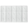 Gabion 3,5 mm Langasta ja 5x10 cm Verkkosta 250x10x150 cm