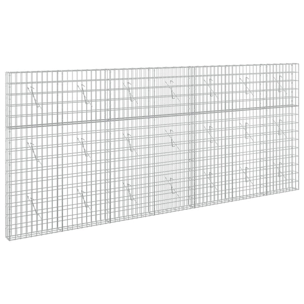 Gabion 3,5 mm Langasta ja 5x10 cm Verkkosta 350x10x150 cm