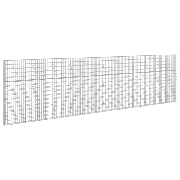 Gabion 3,5 mm Langasta ja 5x10 cm Verkkosta 550x10x150 cm