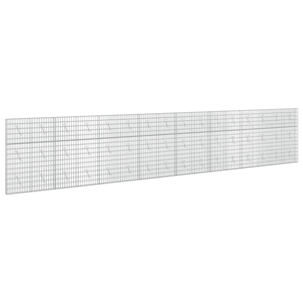 Gabion 3,5 mm Langasta ja 5x10 cm Verkkosta 800x10x150 cm