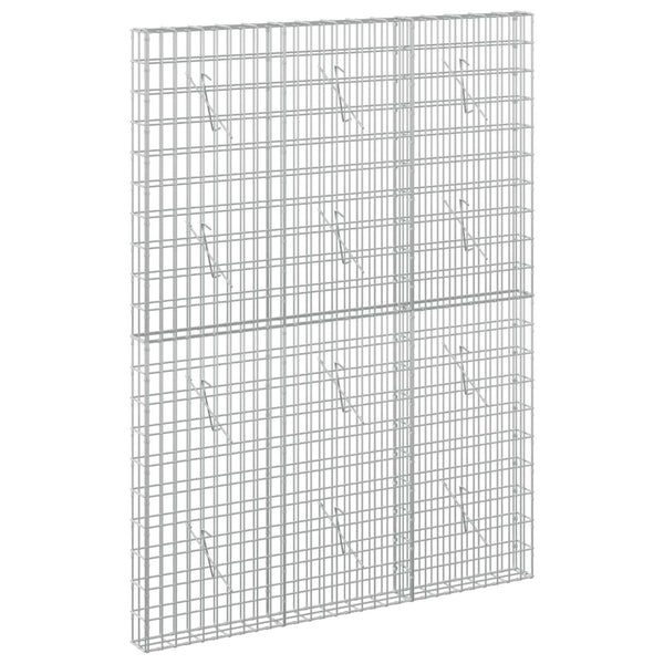 Gabion 3,5 mm Langasta ja 5x10 cm Verkkosta 150x10x200 cm