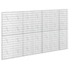 Gabion 3,5 mm Langasta ja 5x10 cm Verkkosta 350x10x200 cm