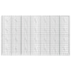 Gabion 3,5 mm Langasta ja 5x10 cm Verkkosta 350x10x200 cm