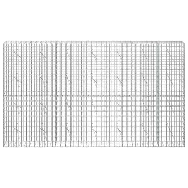 Gabion 3,5 mm Langasta ja 5x10 cm Verkkosta 350x10x200 cm