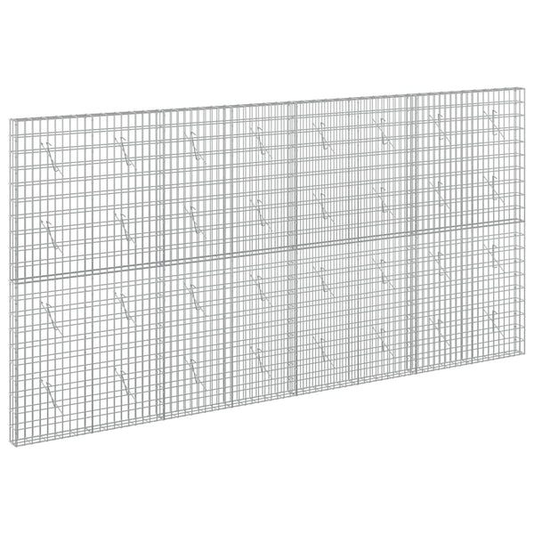 Gabion 3,5 mm Langasta ja 5x10 cm Verkkosta 400x10x200 cm