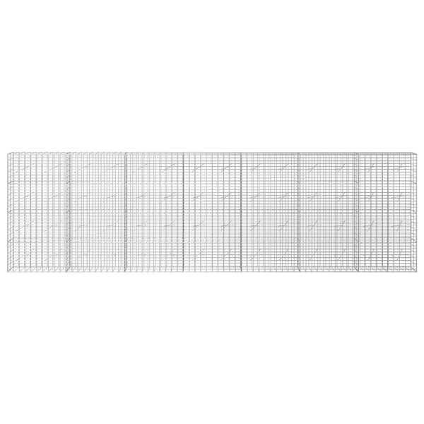 Gabion 3,5 mm Langasta ja 5x10 cm Verkkosta 700x10x200 cm