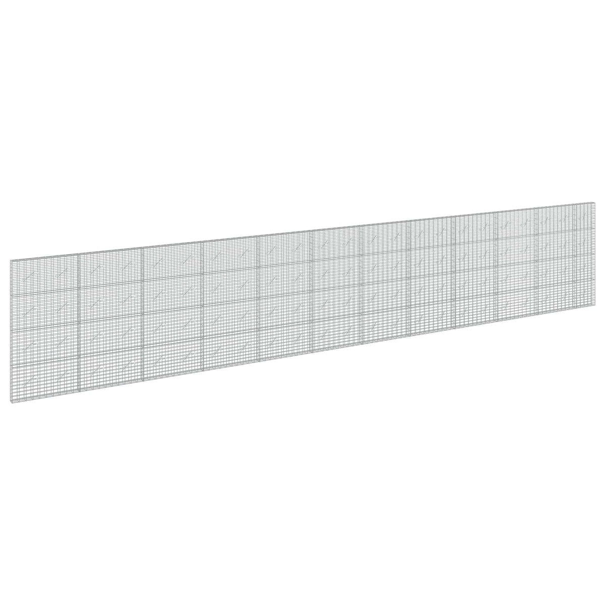 Gabion 3,5 mm Langasta ja 5x10 cm Verkkosta 1150x10x200 cm