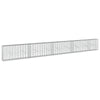Gabion 3,5 mm Langasta ja 5x10 cm Verkkosta 450x20x50 cm