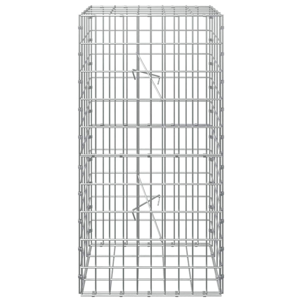 Gabion 3,5 mm Langasta ja 5x10 cm Verkkosta 50x20x100 cm