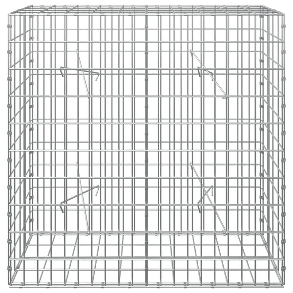 Gabion 3,5 mm Langasta ja 5x10 cm Verkkosta 100x20x100 cm