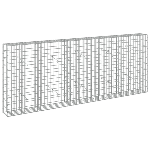 Gabion 3,5 mm Langasta ja 5x10 cm Verkkosta 250x20x100 cm
