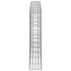 Gabion 3,5 mm Langasta ja 5x10 cm Verkkosta 250x20x100 cm
