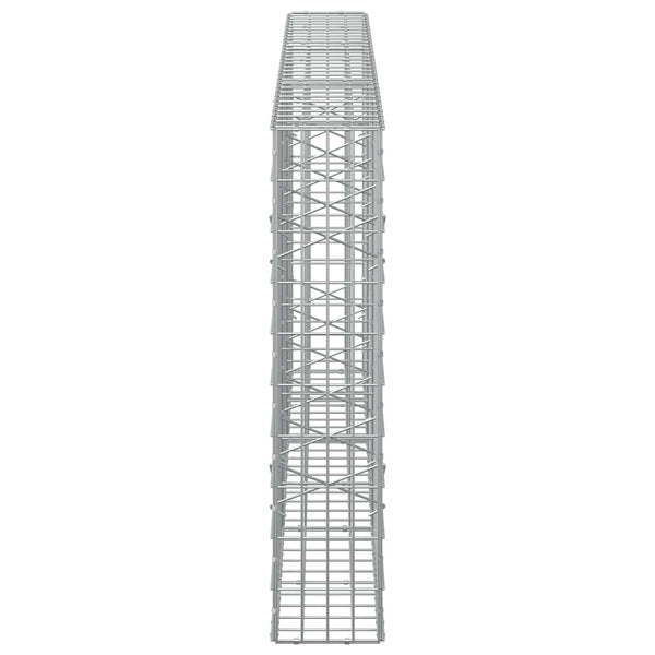 Gabion 3,5 mm Langasta ja 5x10 cm Verkkosta 300x20x100 cm