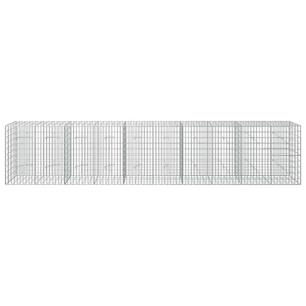 Gabion 3,5 mm Langasta ja 5x10 cm Verkkosta 500x20x100 cm