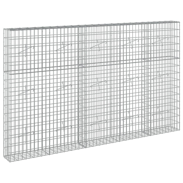 Gabion 3,5 mm Langasta ja 5x10 cm Verkkosta 250x20x150 cm