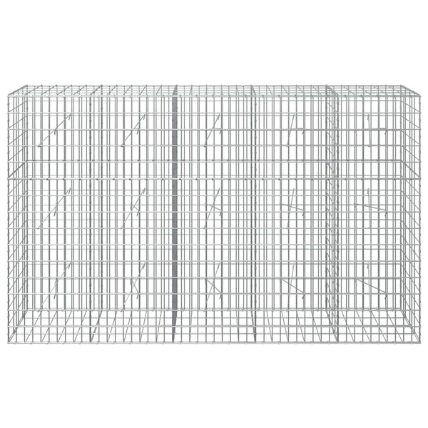 Gabion 3,5 mm Langasta ja 5x10 cm Verkkosta 250x20x150 cm