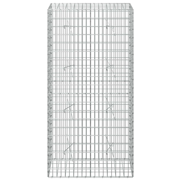 Gabion 3,5 mm Langasta ja 5x10 cm Verkkosta 100x20x200 cm