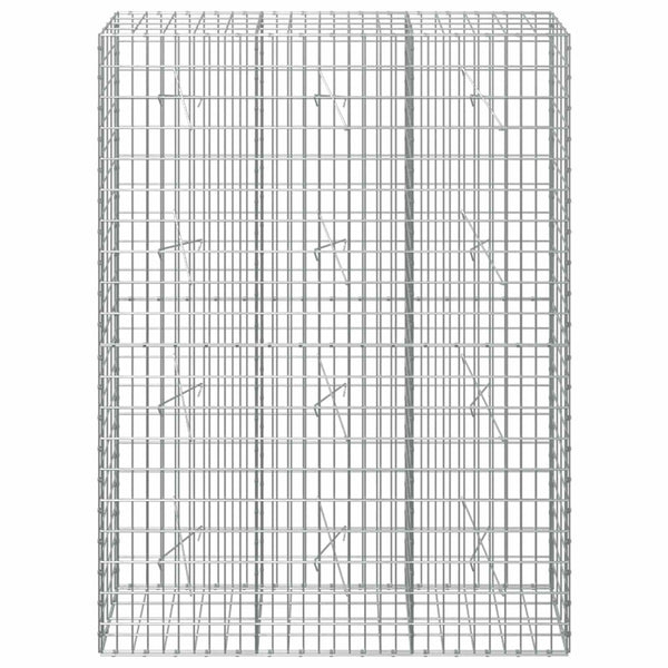 Gabion 3,5 mm Langasta ja 5x10 cm Verkkosta 150x20x200 cm