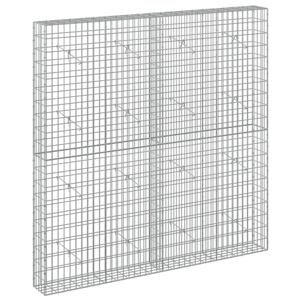 Gabion 3,5 mm Langasta ja 5x10 cm Verkkosta 200x20x200 cm
