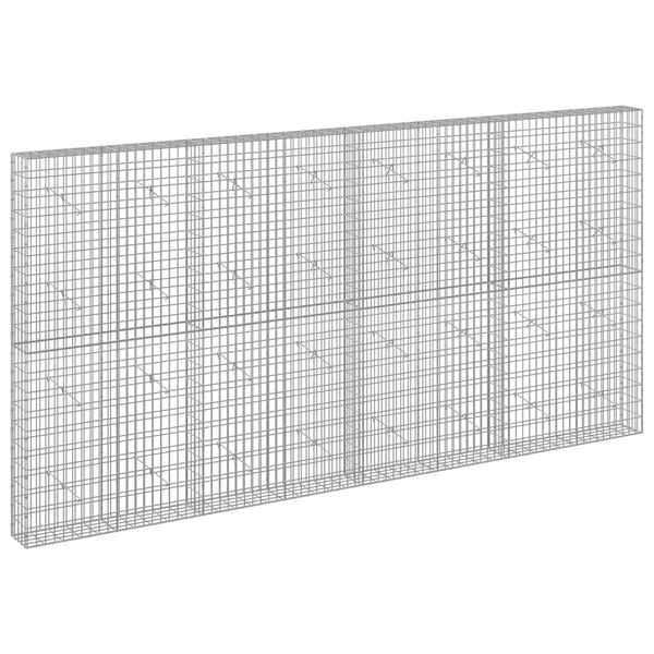 Gabion 3,5 mm Langasta ja 5x10 cm Verkkosta 400x20x200 cm