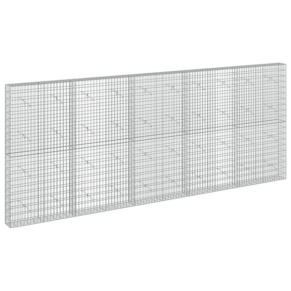Gabion 3,5 mm Langasta ja 5x10 cm Verkkosta 500x20x200 cm