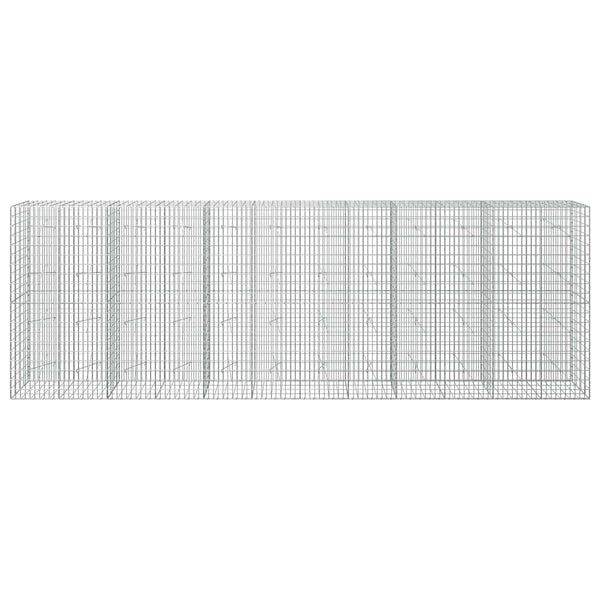 Gabion 3,5 mm Langasta ja 5x10 cm Verkkosta 600x20x200 cm