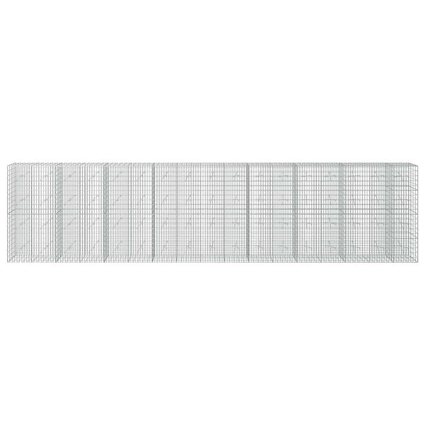 Gabion 3,5 mm Langasta ja 5x10 cm Verkkosta 850x20x200 cm