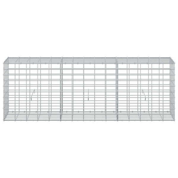 Gabion 3,5 mm Langasta ja 5x10 cm Verkkosta 150x30x50 cm