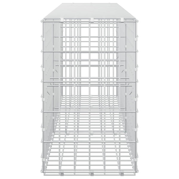 Gabion 3,5 mm Langasta ja 5x10 cm Verkkosta 250x30x50 cm