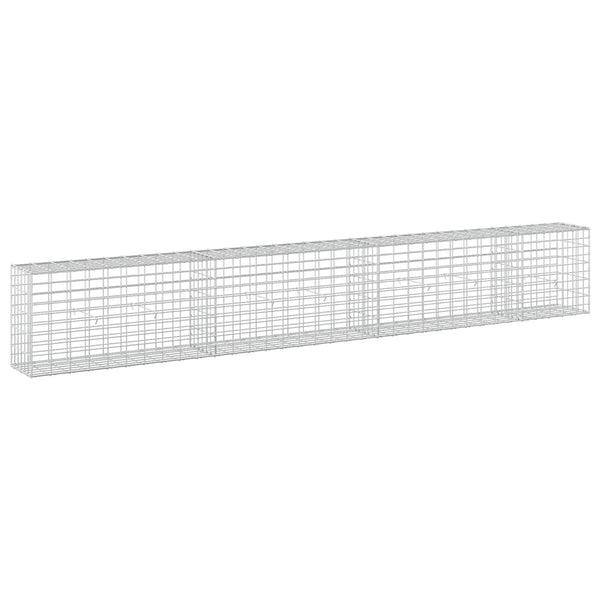 Gabion 3,5 mm Langasta ja 5x10 cm Verkkosta 350x30x50 cm
