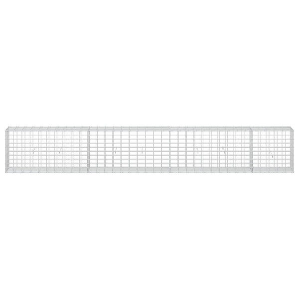 Gabion 3,5 mm Langasta ja 5x10 cm Verkkosta 350x30x50 cm