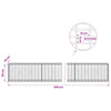 Gabion 3,5 mm Langasta ja 5x10 cm Verkkosta 400x30x50 cm