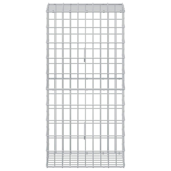 Gabion 3,5 mm Langasta ja 5x10 cm Verkkosta 50x30x100 cm