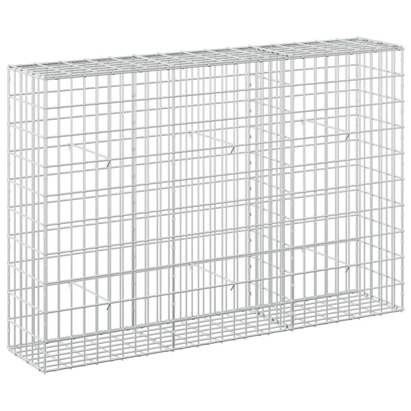 Gabion 3,5 mm Langasta ja 5x10 cm Verkkosta 150x30x100 cm