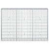 Gabion 3,5 mm Langasta ja 5x10 cm Verkkosta 150x30x100 cm