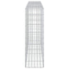 Gabion 3,5 mm Langasta ja 5x10 cm Verkkosta 250x30x100 cm