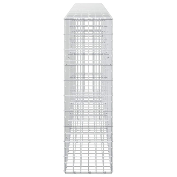 Gabion 3,5 mm Langasta ja 5x10 cm Verkkosta 400x30x100 cm
