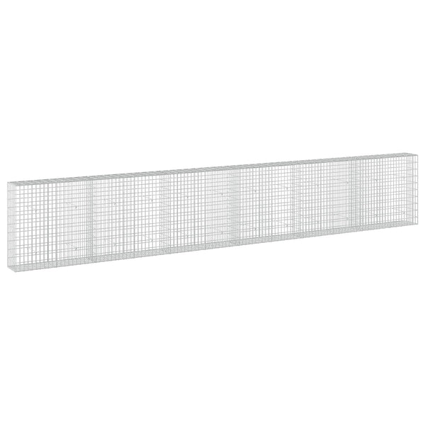Gabion 3,5 mm Langasta ja 5x10 cm Verkkosta 600x30x100 cm