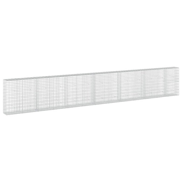 Gabion 3,5 mm Langasta ja 5x10 cm Verkkosta 650x30x100 cm