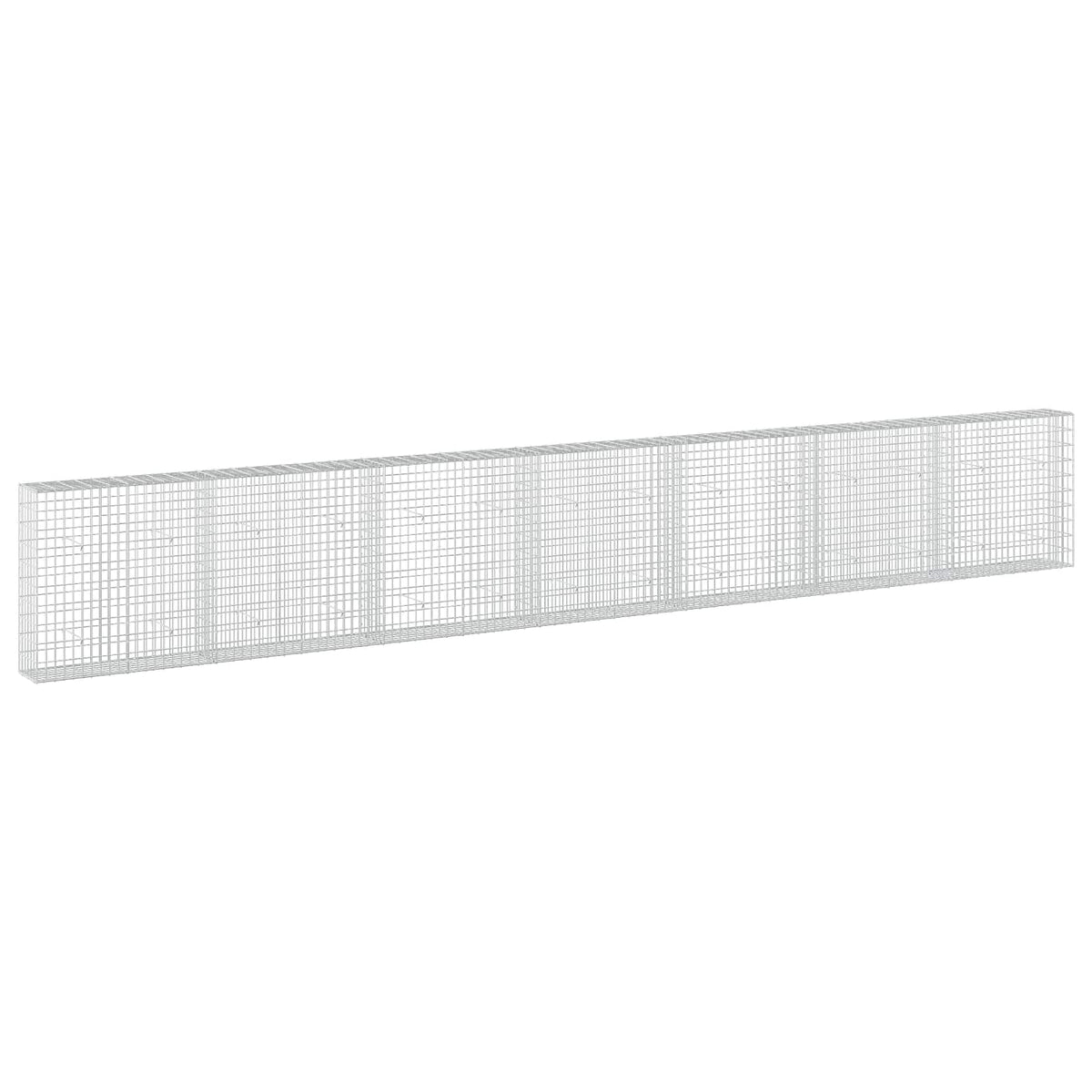 Gabion 3,5 mm Langasta ja 5x10 cm Verkkosta 700x30x100 cm