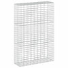 Gabion 3,5 mm Langasta ja 5x10 cm Verkkosta 100x30x150 cm