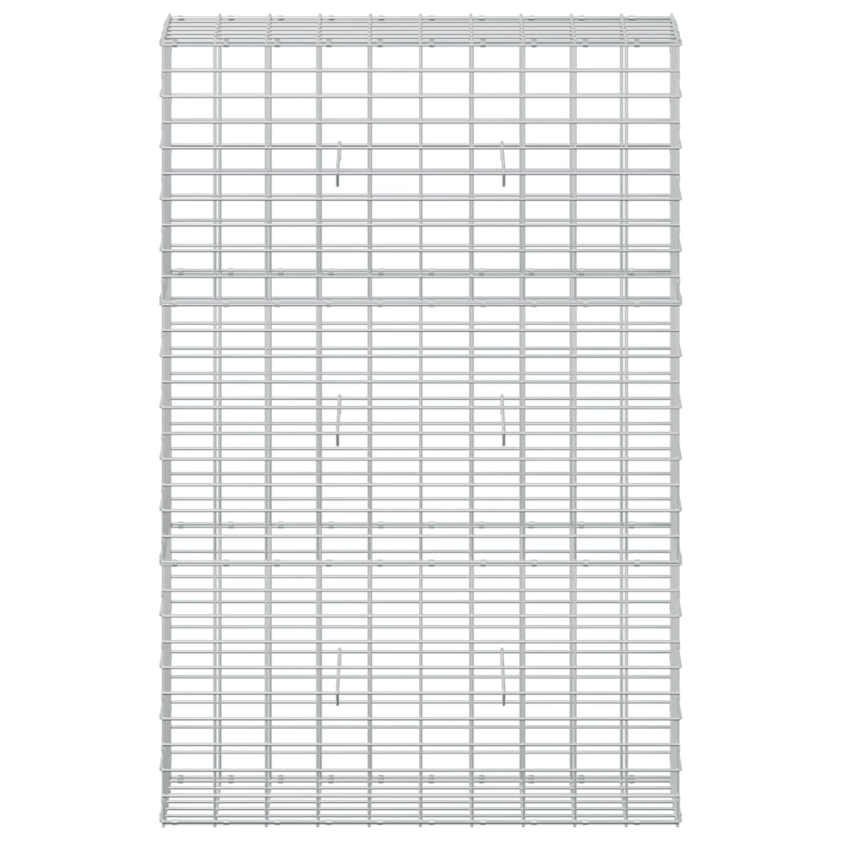 Gabion 3,5 mm Langasta ja 5x10 cm Verkkosta 100x30x150 cm
