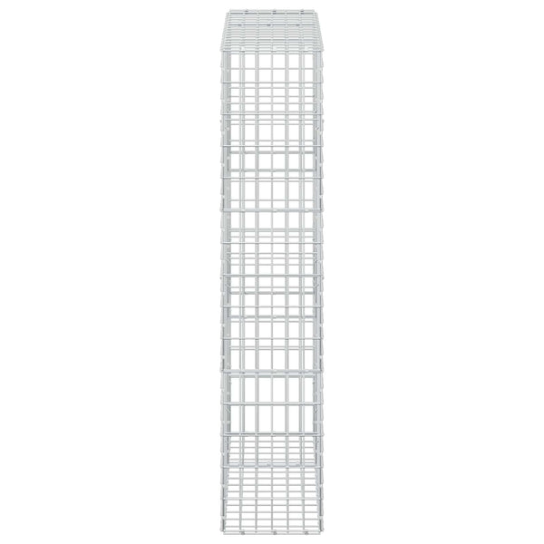 Gabion 3,5 mm Langasta ja 5x10 cm Verkkosta 150x30x150 cm