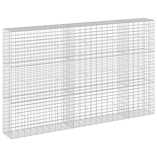 Gabion 3,5 mm Langasta ja 5x10 cm Verkkosta 250x30x150 cm